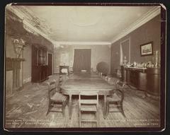 Dining room at the Hermitage, the home of General Andrew Jackson