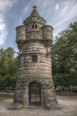 Tower at the park of the Cinquantenaire, Brussels