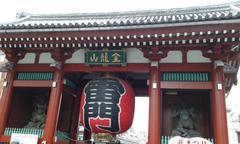 traditional Japanese architecture with wooden structures and tiled roofs