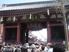 Kaminarimon Gate during Sanja Matsuri festival