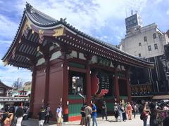 Kaminarimon gate at Sensōji in Asakusa, Tokyo