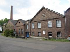 Industriemuseum Freudenthaler Sensenhammer factory building front in Leverkusen-Schlebusch