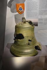 damaged HMS Illustrious bell