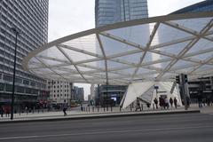 Place Rogier Rogierplein in Brussels with modern buildings and an open public space