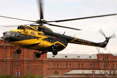 Mil Mi-8 helicopter at American Medical Clinic