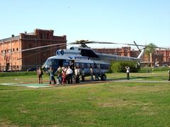 Helicopter in Saint Petersburg