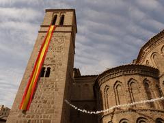 Santiago del Arrabal bell tower in Toledo, Spain