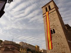 Santiago del Arrabal tower in Toledo, Spain