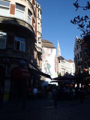 panoramic view of Brussels cityscape with notable landmarks