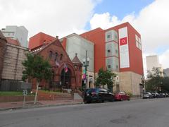 Ogden Museum and Confederate Museum on Camp Street in New Orleans, January 2023