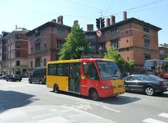 Movia bus line 11A on Stormgade in Indre By, Copenhagen