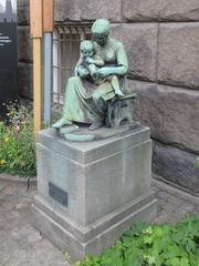 Moderkærlighed statue outside the Museum of Copenhagen