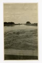 view of main canal in Mission, Texas from 1st lift pump