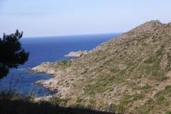 Cala Tamariua near Punta de la Creu in El Port de la Selva, Catalonia