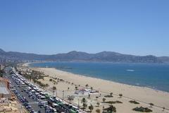 view from Cristall Mar Empuriabrava overlooking the Bay of Roses