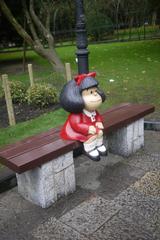 Mafalda statue in Oviedo