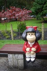 Statue of Mafalda in Oviedo