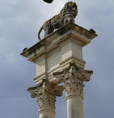 Monumento a Cristóbal Colón in Sevilla