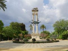 Monumento a Cristóbal Colón in Sevilla