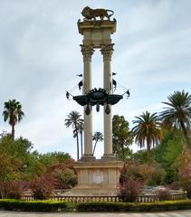 Monumento a Cristóbal Colón in Sevilla, Andalucía, Spain