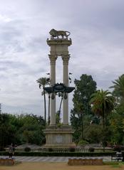 Columbus Monument in Seville, Spain