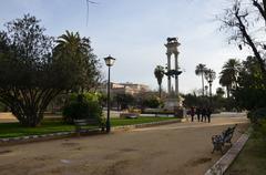 Jardines de Murillo park in Seville, Spain