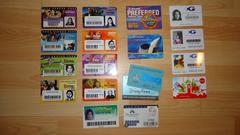 Assorted theme park and attraction season passes