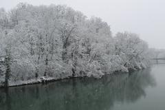 Geneve under snow