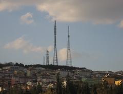 Büyük Çamlıca radio antenna towers