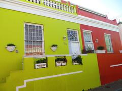 Colorful houses in Bo-Kaap neighborhood