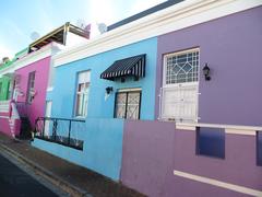 vibrant colorful houses in Bo-Kaap neighborhood