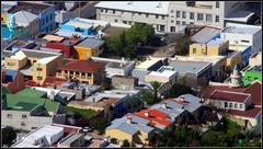 Birds eye view of Bo-Kaap from Signal Hill