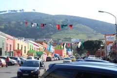 Bo-Kaap colorful houses in Cape Town