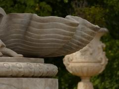 Jardines de Sabatini fountain in Madrid