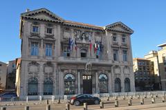 Historic Marseille City Hall building