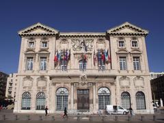 Hôtel de Ville in Marseille with ornate façade