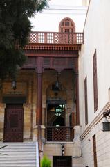 Hanging Church main porch in Cairo