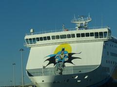 AIDA cruise ship docked at Civitavecchia port