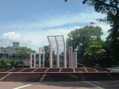 Shaheed Minar at Dhaka University in Dhaka