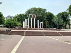 Bangladesh National Shaheed Minar in Dhaka