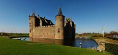 Muiderslot Castle with moat