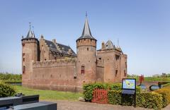 Muiderslot Castle in Muiden, Netherlands