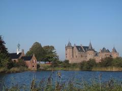 Muiderslot Castle, a historic Dutch castle and national heritage site in Muiden