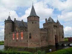 Muiden Castle located in the Netherlands at the mouth of the Vecht river