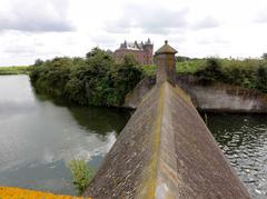 Rijksmonument number 454480 at Muiderslot with moat