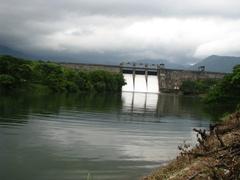 Kanjirapuzha Dam distant view