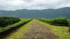 Kanjirapuzha Dam panoramic view