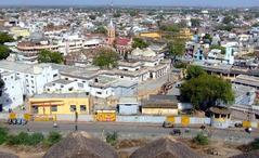 Jhansi cityscape view