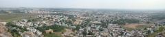 panoramic view of Jhansi from Sipri's Hilltop