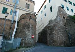 Porta Napoletana and Castrum Lateranensis wall in Valmontone